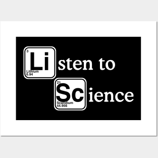 Listen to Science Posters and Art